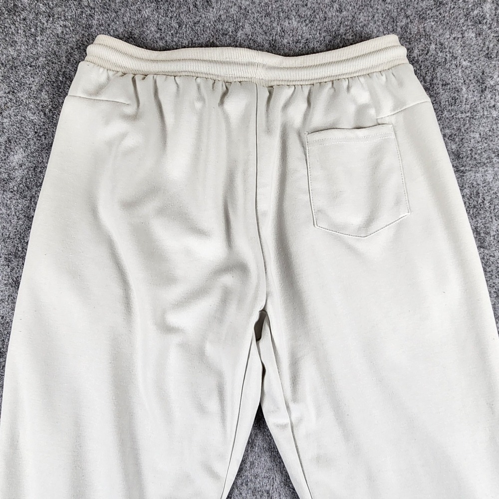 Nike Joggers Men L White Tech Fleece Tapered Athletic Sweatpants Gym Active - Picture 8 of 10